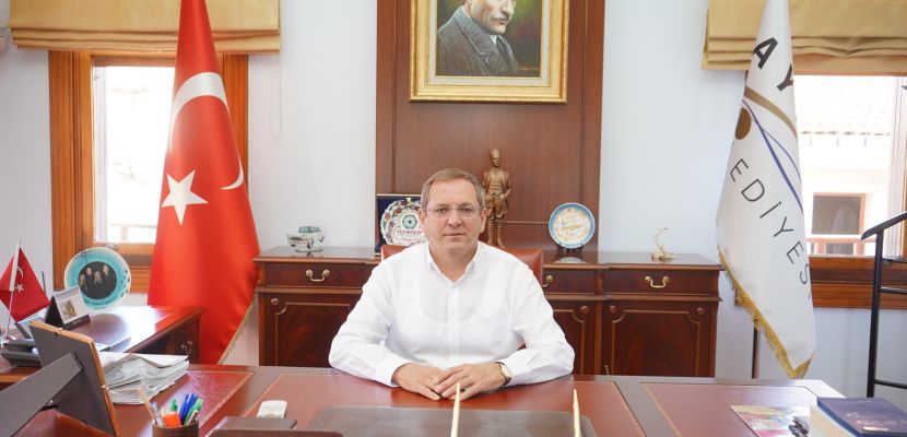 Ayvalık Belediye Başkanı Mesut Ergin; ‘Coşkuyu yüreğimizde yaşıyoruz’