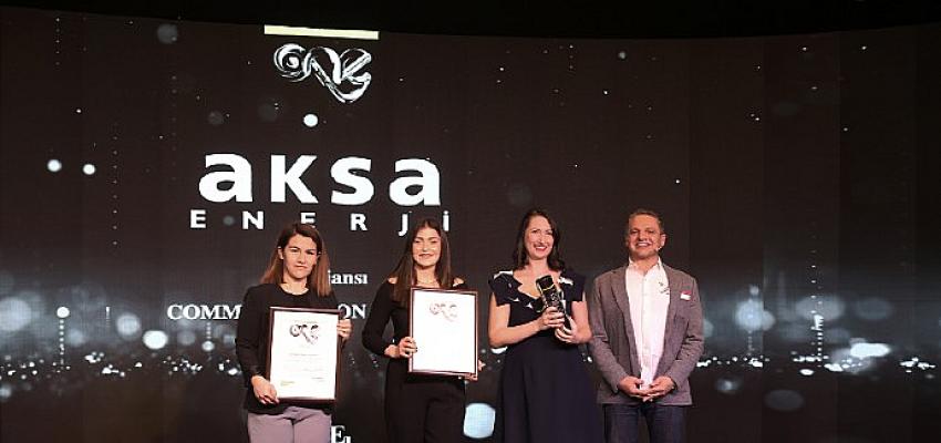 Aksa Enerji, The One Awards’da “Yılın En İtibarlısı” ödülünü kazandı
