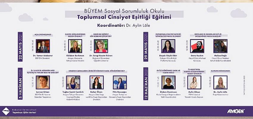 Amgen Türkiye ve Boğaziçi Üniversitesi Yaşamboyu Eğitim Merkezi (BÜYEM) iş birliğiyle Sosyal Sorumluluk Okulu Başlıyor!