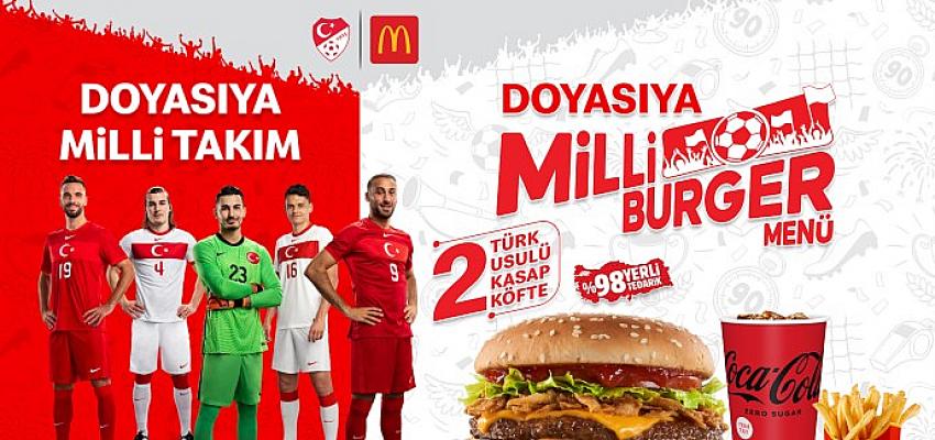 Euro 2020 heyecanı Milli Burger Menü’yle yaşanacak
