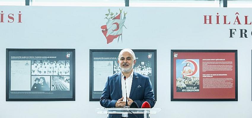 Hilâl-i Ahmer’den Kızılay’a “153 Yıllık İyilik Hareketimiz” sergisi İstanbul Havalimanı’nda açıldı