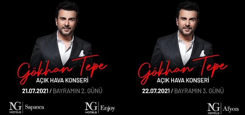 NG Hotels Kurban Bayramı’nda Gökhan Tepe’nin açık hava konserleriyle bayram coşkusu yaşatacak