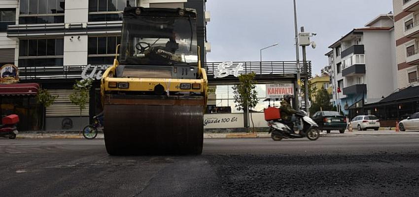 Torbalı Belediyesi asfalt seferberliği