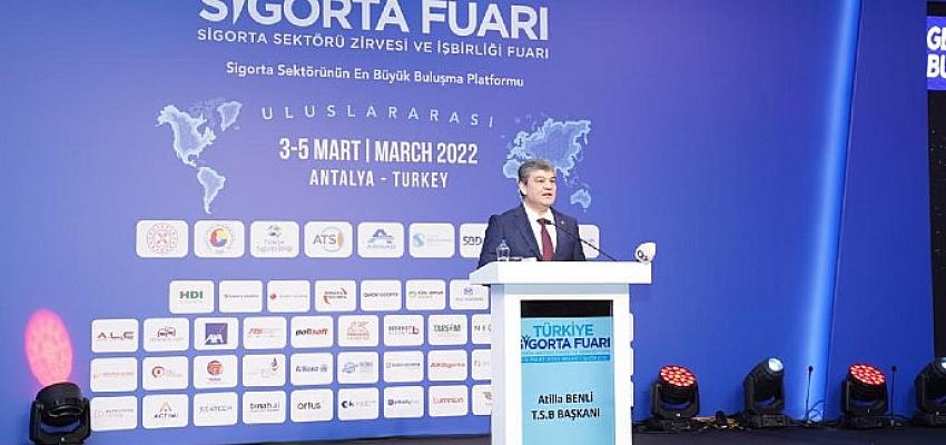 TSB Başkanı Atilla Benli: “Sigorta sektörü ekonomik hayatın devamlılığını sağlıyor”