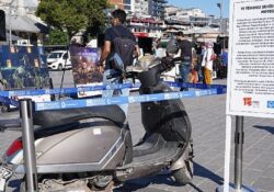 Şehit Yılmaz Ercan’ın 15 Temmuz Gecesine damga vuran motosikleti Üsküdar’da sergileniyor