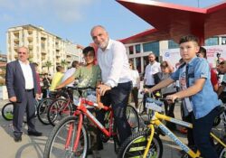 Canik’te Tüm Çocuklar Bisikletlerine Kavuştu