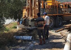Muğla Büyükşehir, Milas Kemikler Mahallesine yeni su kaynağı sağlıyor