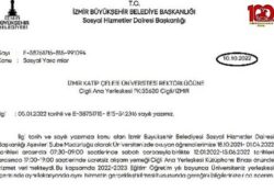 İzmir Büyükşehir Belediyesi Üniversitelilere yemek dağıtımı hakkında açıklama