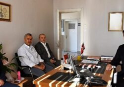 Malkara Belediye Başkanı Uluş Yurdakul’dan Malkara İlçe Müftüsü Sacit Ekerim’e Ziyaret