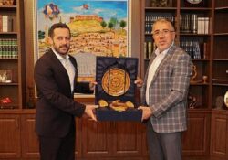 Tüşk Başkanı Çetinkaya’dan Belediye Başkanı Savran’a Ziyaret