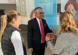 Kemer Belediye Başkanı Necati Topaloğlu’ndan İYİ Parti kongresine ziyaret