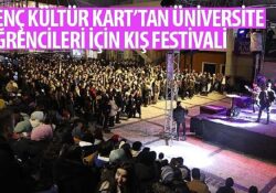 Genç Kültür Kart'tan Üniversite Öğrencileri İçin Kış Festivali