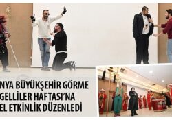 Konya Büyükşehir Görme Engelliler Haftası'na Özel Etkinlik Düzenledi