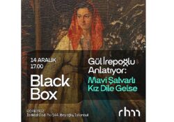Türkiye İş Bankası Resim Heykel Müzesi'nde   Mavi Şalvarlı Kız Dile Geliyor