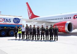 Corendon Airlines, Antalya'da bir ilke imza atarak  Sürdürebilir Havacılık Yakıtı (SAF) yakıt kullanımına başladı