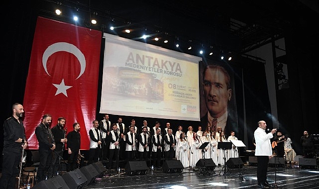 Antakya Medeniyetler Korosu’ndan duygu dolu konser