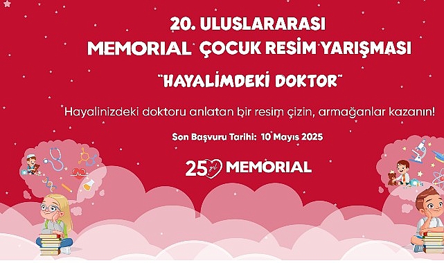 20. Memorial Uluslararası Çocuk Resim Yarışması Başvuruları Başladı