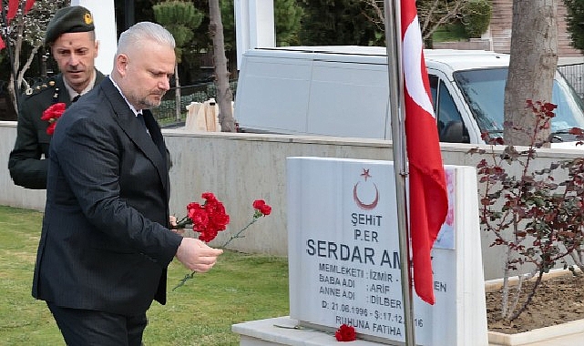 Menemen’de Çanakkale Şehitleri unutulmadı